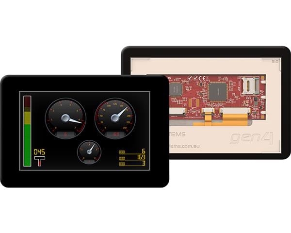 ディスプレイモジュール　4x gen4-uLCD-35DCT-CLB Expanding the gen4-uLCD Series – 4D Systems