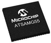 Microchip SAM G55G/G55J SMART ARMベースのフラッシュMCU