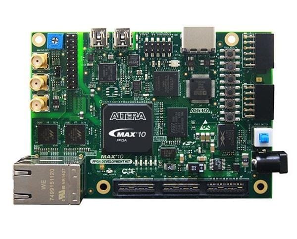 ALTERA MAX10 FPGA評価ボード DK-DEV-10M50-A-ON DK-DEV-10M50-A Altera | Mouser 日本