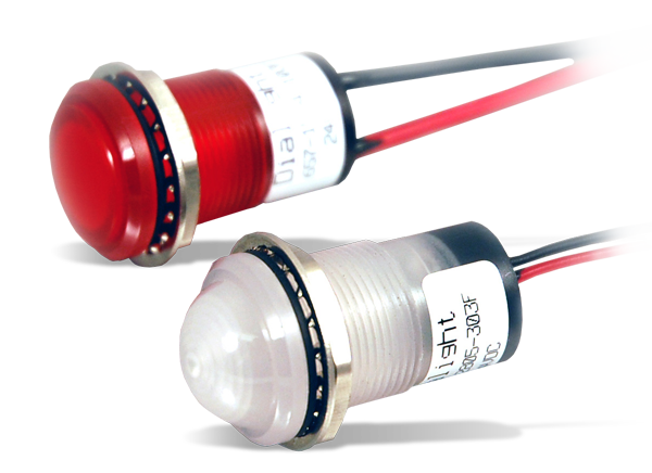 657 Series Watertight Led Panel Mount Indicators Dialight Mouser