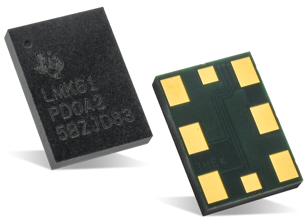 LMK61PD0A2超低ジッタ差動発振器 - TI | Mouser
