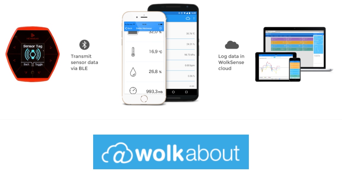 Mikroe Hexiwearウェアラブル開発キット