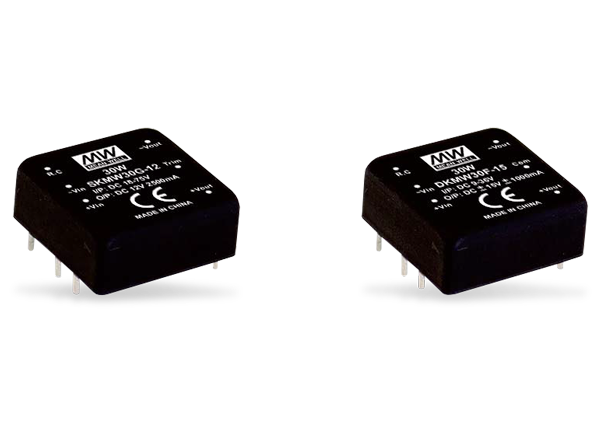 SKMW30/DKMW30 30W DC-DC安定化コンバータ - Mean Well | Mouser