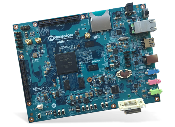 Sodia Cyclone V Soc評価ボード Mpression Mouser Sodia Cyclone V Soc評価ボード Mpression Mouser