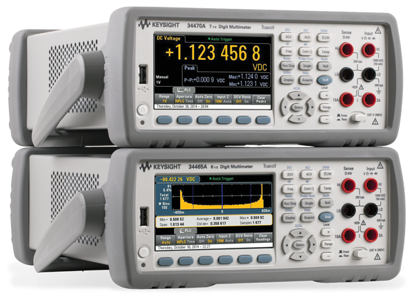 止まり木 miii 34460A/61A/65A/70A Benchtop Multimeters - Europe - Keysight