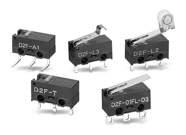 D2F極超小型基本スイッチ - Omron Electronics | Mouser