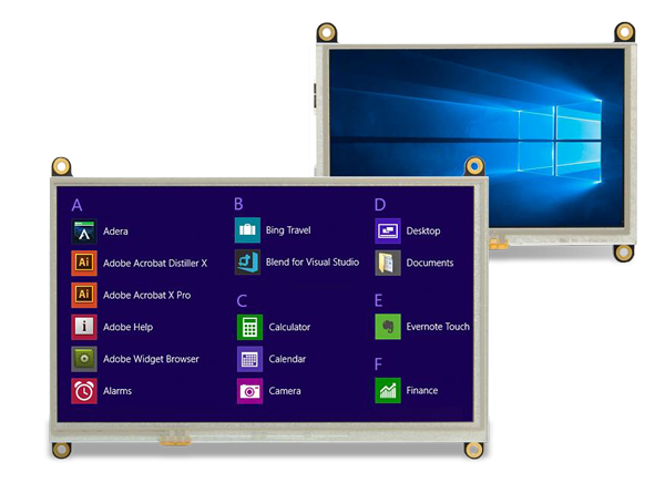 htt series tft displays matrix orbital mouser 日本