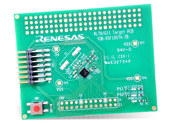 Rl78ターゲットボード Renesas Mouser Rl78ターゲットボード Renesas Mouser