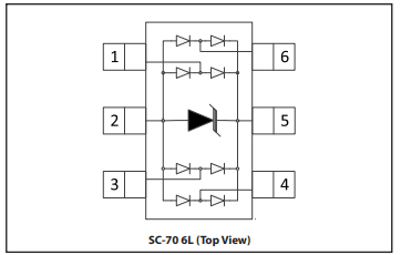Schematic - Semtech RClamp®0504FB Low Capacitance RClamp Schematic - Semtech RClamp®0504FB Low Capacitance RClamp