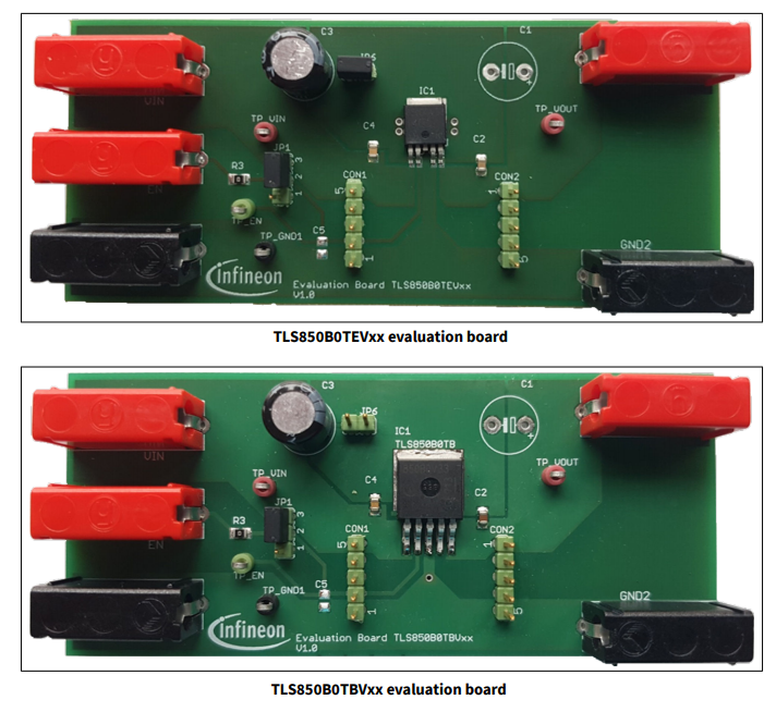Infineon Technologies TLS850B0デモボード Infineon Technologies TLS850B0デモボード