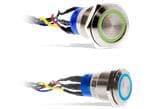 E-Switch ULV Anti-Vandal Switches with 300mm Wired Leads