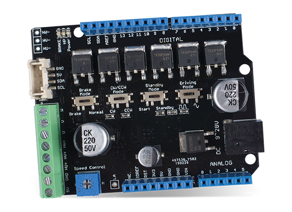 TB6605FTGブラシレスモータキット（Arduino用） - Seeed Studio