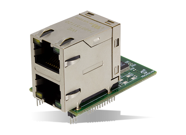 AC320004-7 - KSZ8863イーサネットPHYドーターボード
