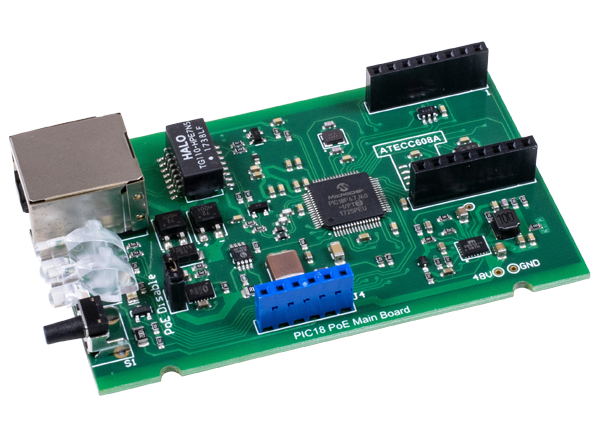 Dm Pic18 Poeメインボード Microchip Technology Mouser Dm Pic18 Poeメインボード Microchip Technology Mouser