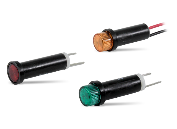 40 Series Led Panel Mount Indicators Vcc Mouser