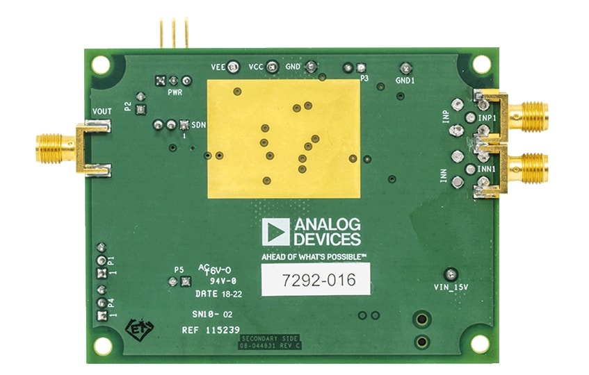 ロケーション回路 - Analog Devices Inc. EVAL-HV4702-1CPZ評価ボード