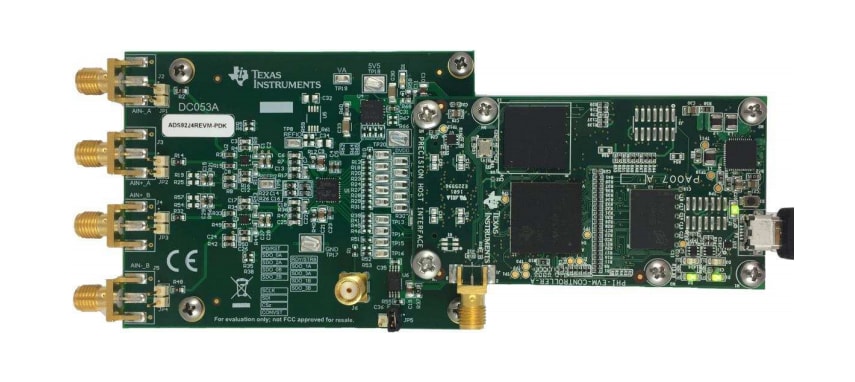 ロケーション回路 - Texas Instruments ADS9224REVM-PDK評価モジュール