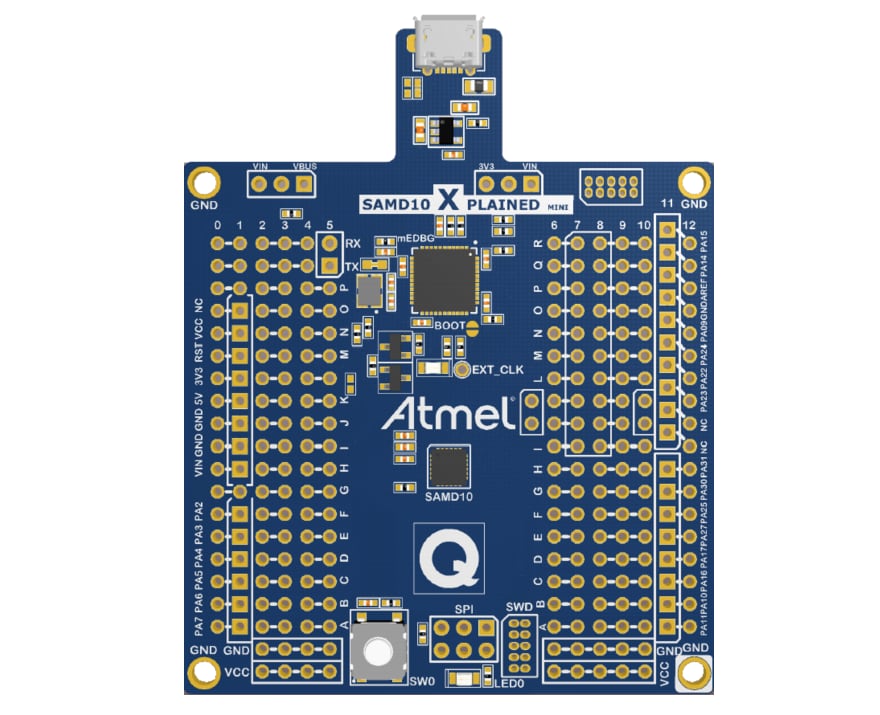 ロケーション回路 - Atmel / Microchip ATSAMD10 Xplained Mini評価キット