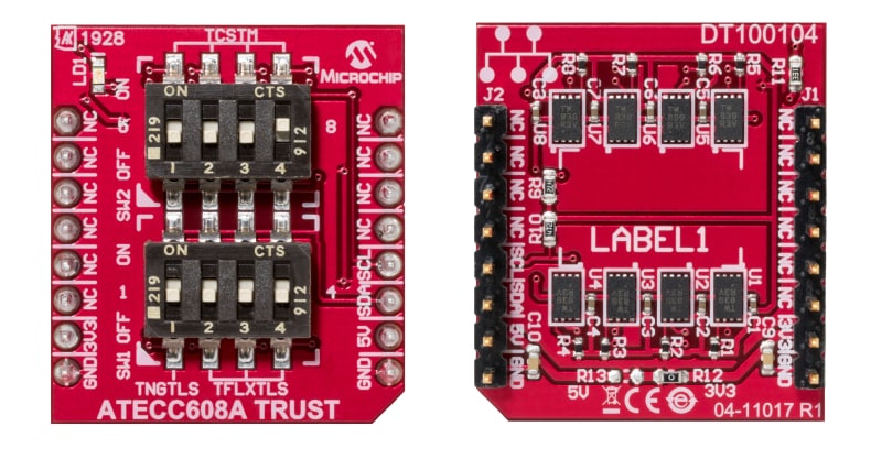 ロケーション回路 - Microchip Technology ATECC608A DT100104 Trust開発ボード
