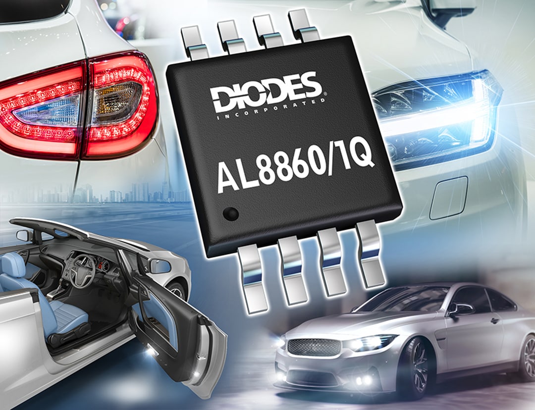 AL8860Q & AL8861Q車載グレードLEDドライバ Diodes Inc Mouser