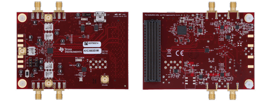 Texas Instruments ADC368xEVM評価モジュール