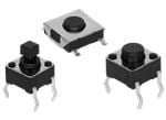 CUI Devices 6mm x 6mm触覚スイッチ