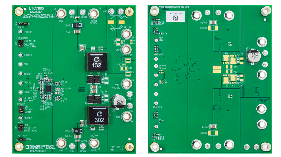Analog Devices Inc. LTC7805デモボードDC3138A Analog Devices Inc. LTC7805デモボードDC3138A