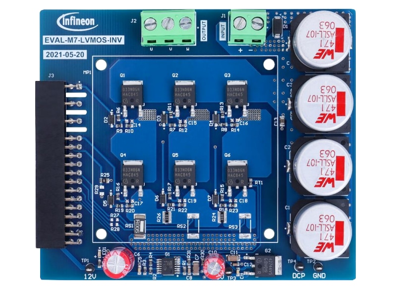Infineon Technologies EVAL-M7-LVMOS-INV評価パワーボード