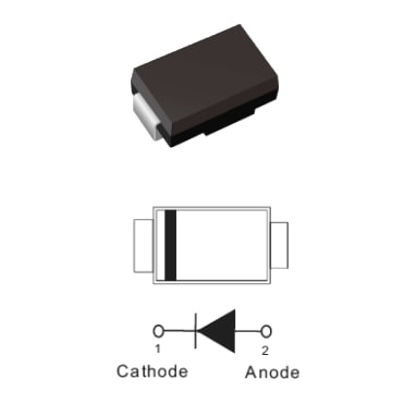 PANJIT GT1MMA Surface General Purpose Rectifier