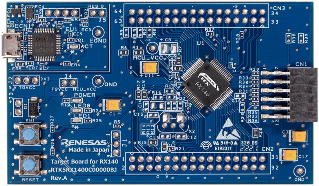 RTK5RX1400C00000BJ ターゲットボード - Renesas | Mouser