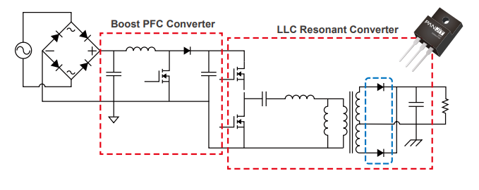 Application Circuit Diagram - PANJIT H-Type Schottky Barrier Rectifiers