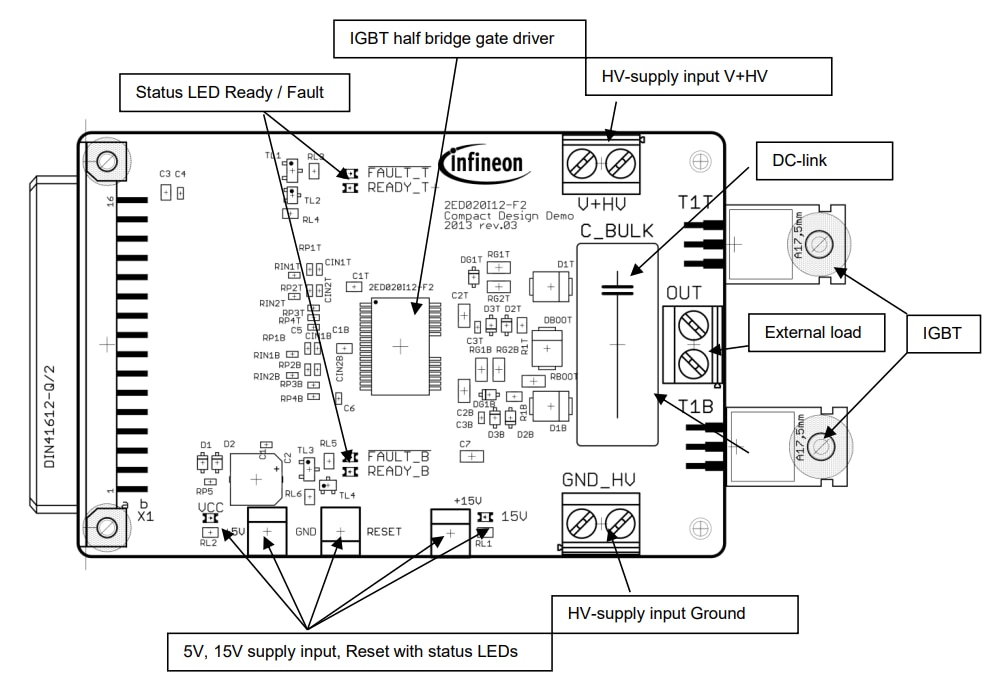 Infineon Technologies 2ED020I12FA評価キット