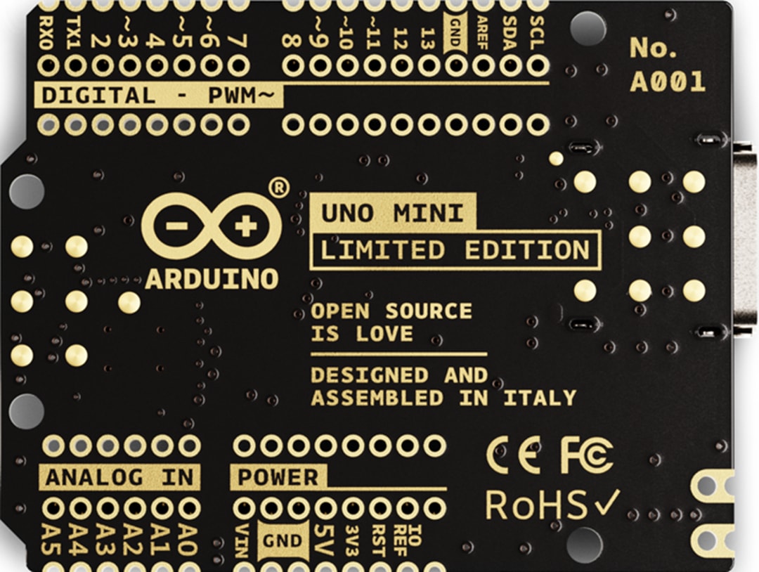 Arduino UNO ミニ限定版 [ABX00062] Arduino UNO Mini Limited Edition - ABX00062