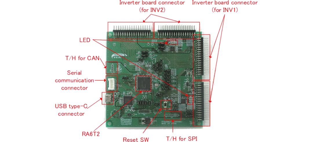 RA6T2モーター制御キット - Renesas | Mouser RA6T2モーター制御キット - Renesas | Mouser