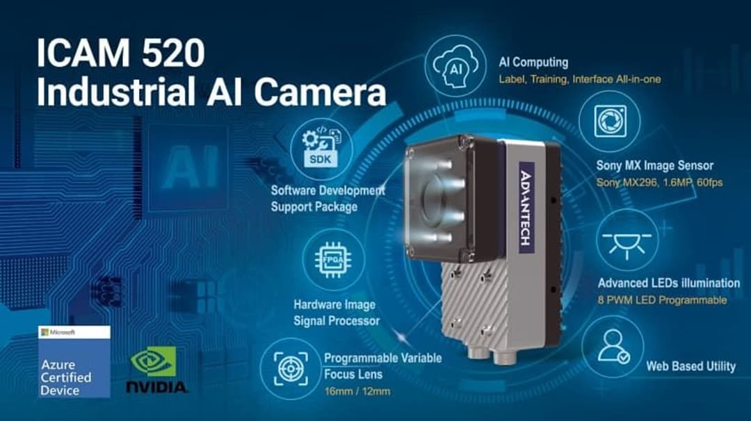 Advantech ICAM-520 産業用AIカメラ Advantech ICAM-520 産業用AIカメラ