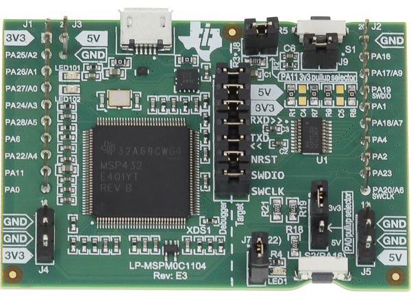 LP-MSPM0C1104 LaunchPad™開発キット - TI | Mouser