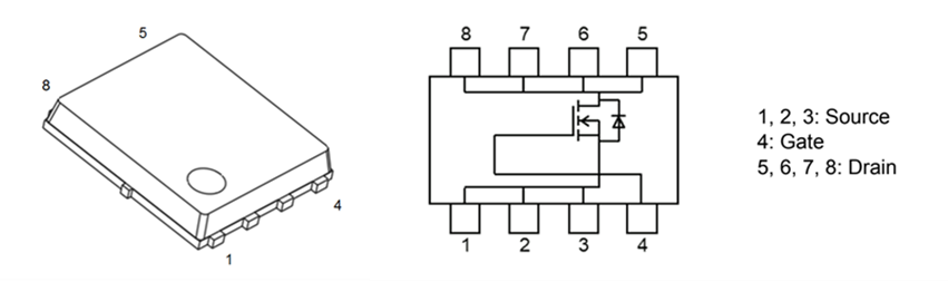 チャート - Toshiba TPH1400CQ5シリコンNチャンネルMOSFET