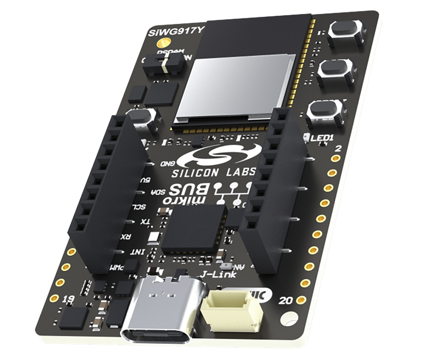 SiWx917Y Wi-Fi® 6/BLUETOOTH® LEエクスプローラキット