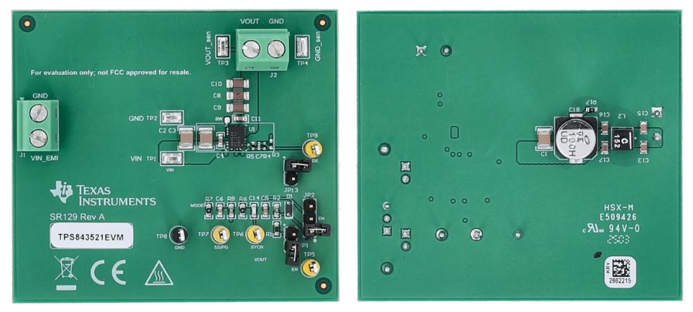 Texas Instruments TPSM843521EVM評価モジュール