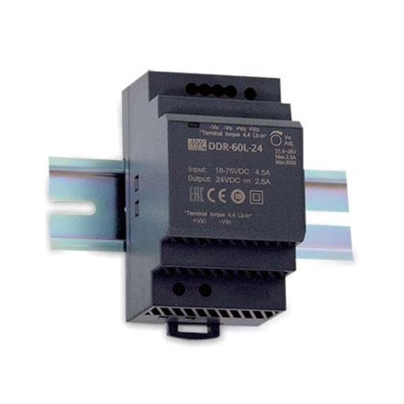 Amazon.com: Mean Well DDR 60W 15V 4A Power Supply Converter