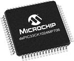 Microchip Technology dsPIC33CK1024MP706T-I/PT拡大された画像