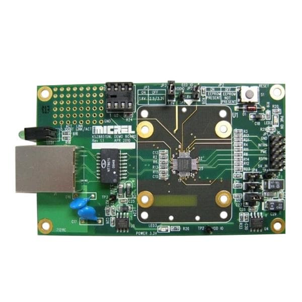 KSZ8851SNL-EVAL Microchip Technology | Mouser 日本