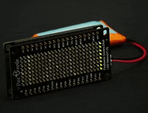 24×8 LEDマトリックス・ディスプレイ