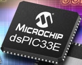 Microchip dsPIC33E高性能デジタル信号コントローラ（DSC）