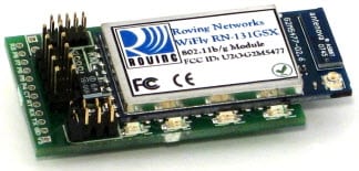 Microchip WiFly GSXスーパー・モジュールSuRFボード