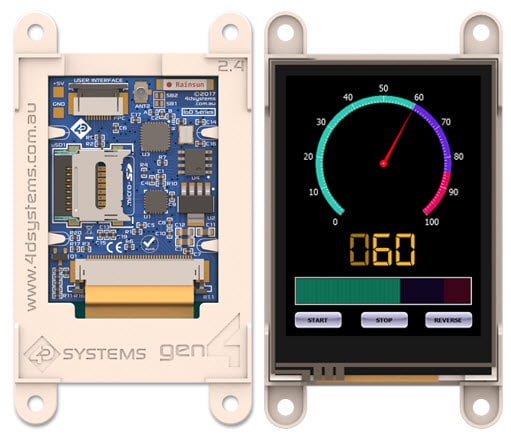 gen4 iod internet of displays 4d systems mouser 日本