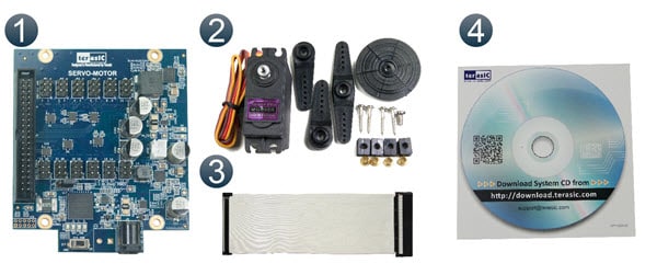 サーボモーターキットの内容