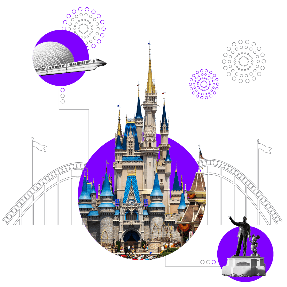 ディズニー城