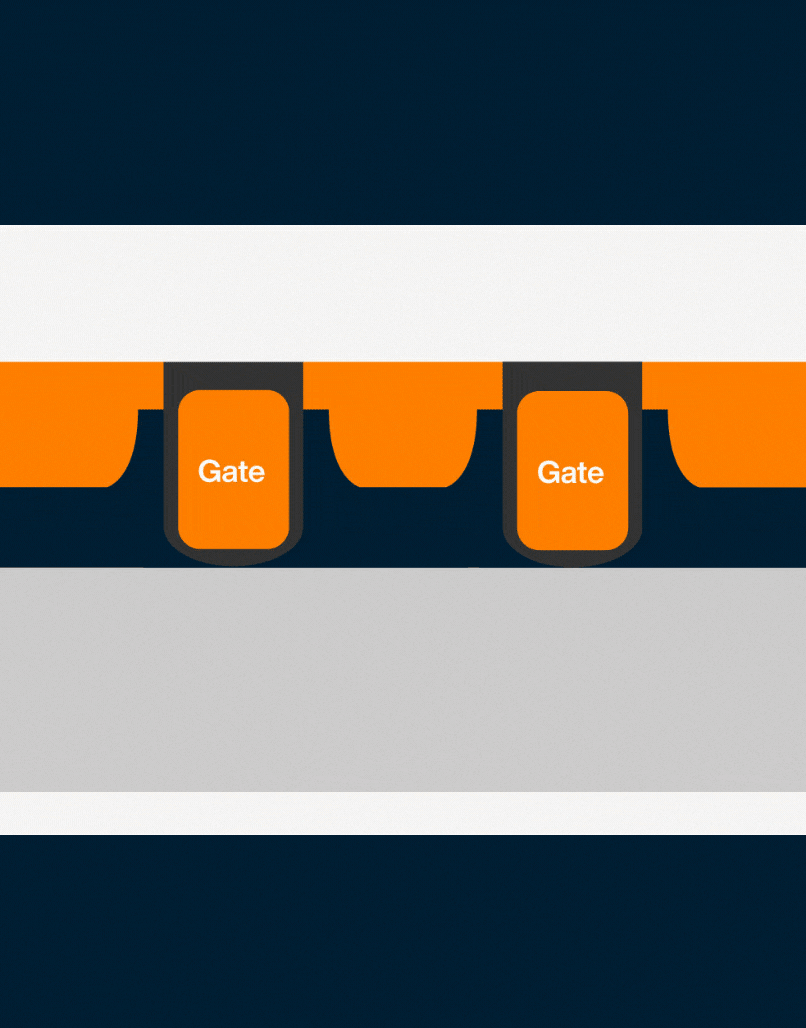 ゲート技術に追加されたシールドをイラストで視覚化。