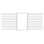 Texas Instruments LM124W拡大された画像